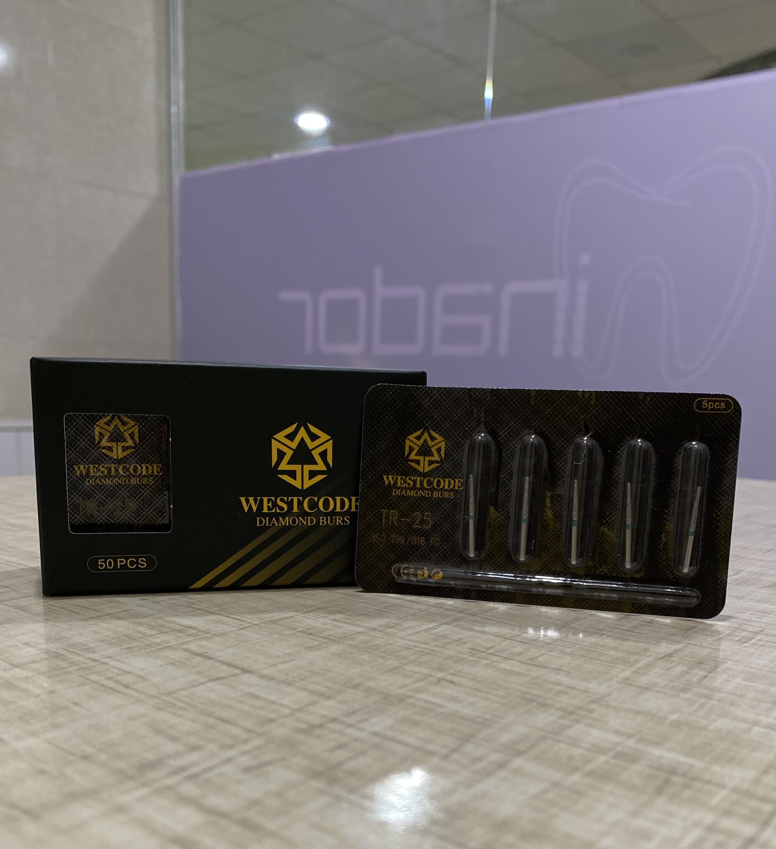 فرز مخروطی با انتهای گرد دور سبز WESTCODE